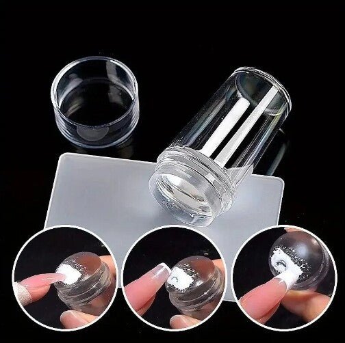 Fingernail Stamper Nail Art Transparent - MillenniaWorld.com