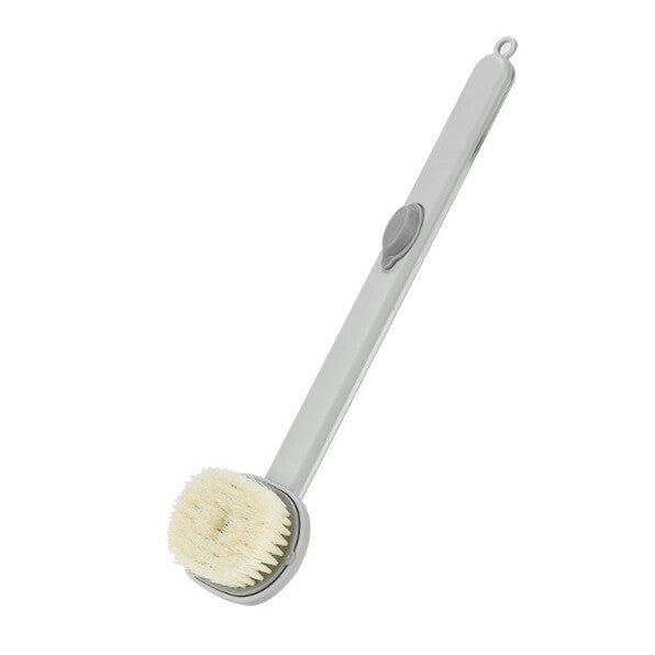 Long Handle Bath Brush Shower Sponge Exfoliating Body Brush - MillenniaWorld.com