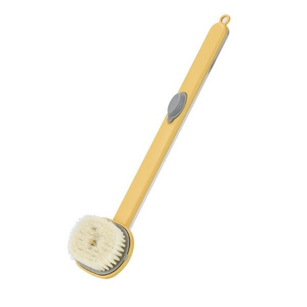 Long Handle Bath Brush Shower Sponge Exfoliating Body Brush - MillenniaWorld.com